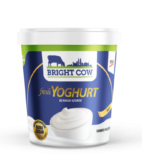 Yogurt Segar Asli Bright Cow