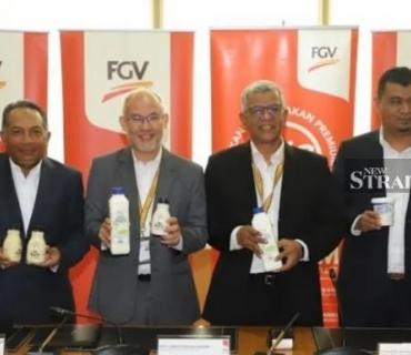 FGV menghasilkan produk tenusu Bright Cow